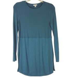 J. Jill popover tunic side slits long sleeve Sz XS